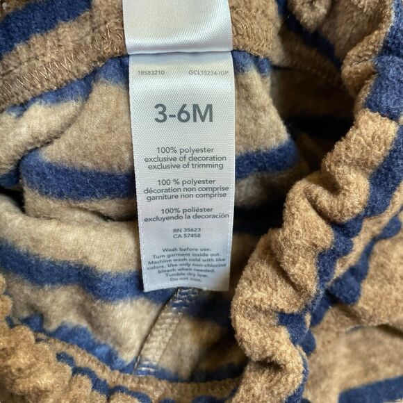 Baby Clothing Carter’s 2 Outfits 4 Pc 3-6 Months Monster Bear Cotton Fleece - Picture 6 of 11